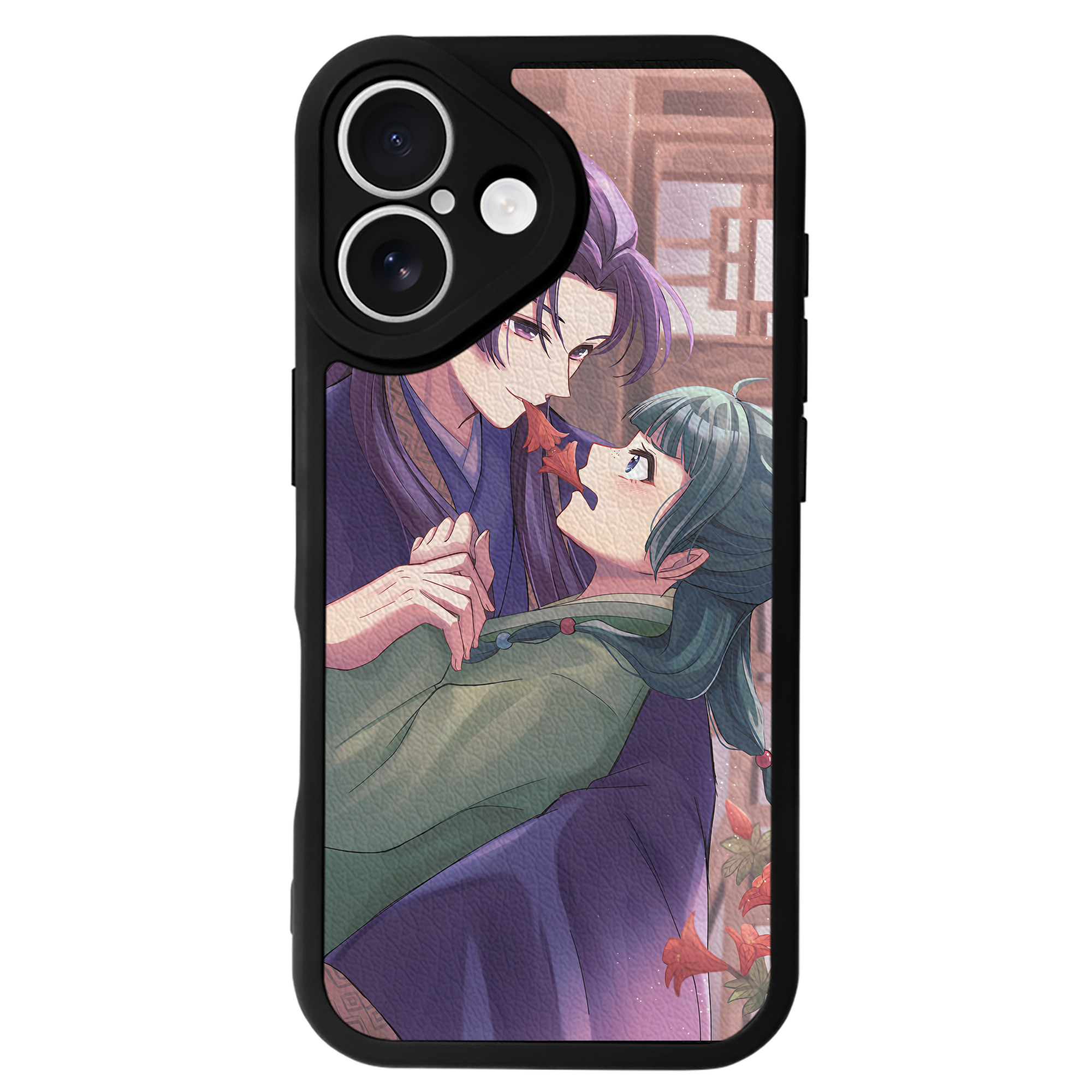 （画像用） 薬屋のひとりごと The Apothecary Diaries 【iPhone 16シリーズ対応】シリコンスマホケース（レザー調） 材質：シリコン
